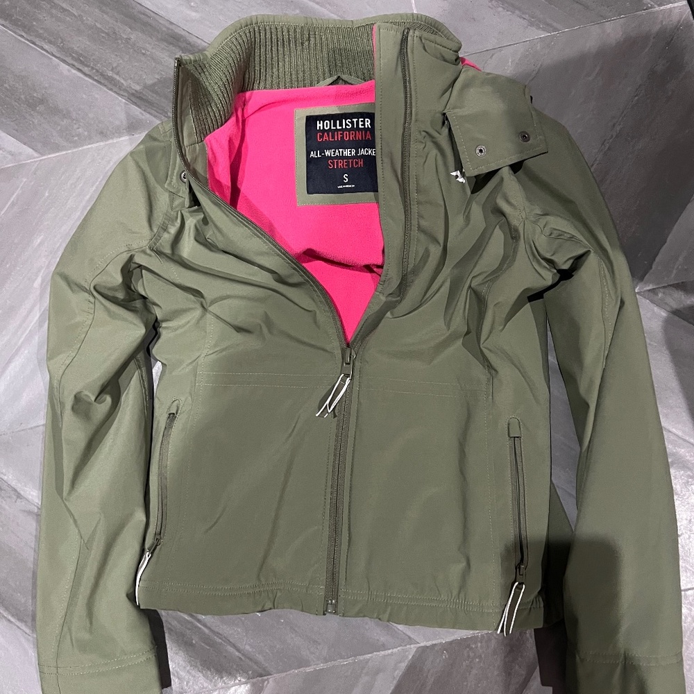 Hollister  all weather jacket
